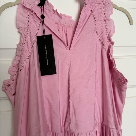 French Connection Light Pink Ruffle Dress - Picture 3 of 4
